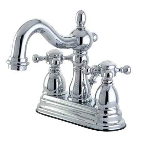 KINGSTON BRASS KS1601BX 4" Centerset Bathroom Faucet, Polished Chrome KS1601BX